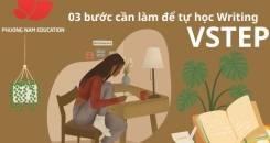 03 bước cần làm để tự học Writing VSTEP